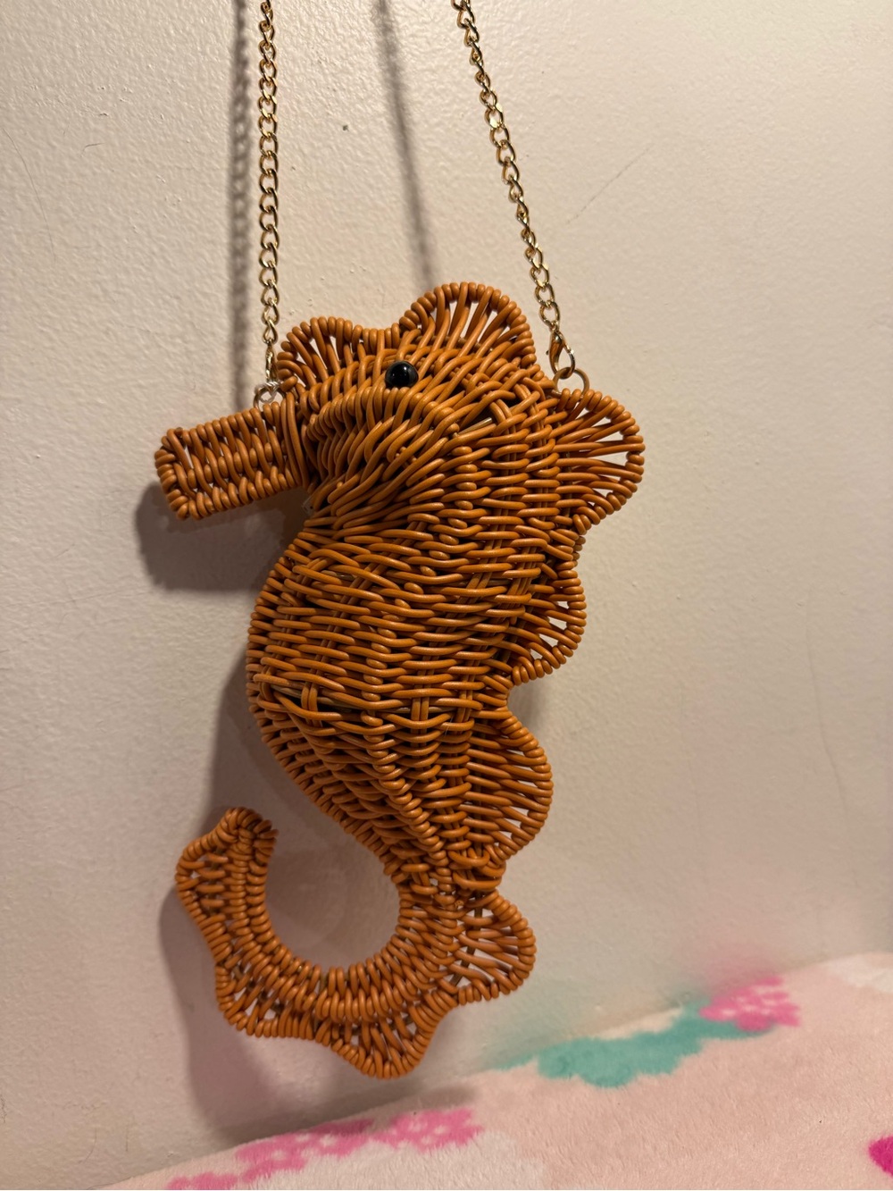 Tommy Bahama Seahorse Wicker Purse NWT
